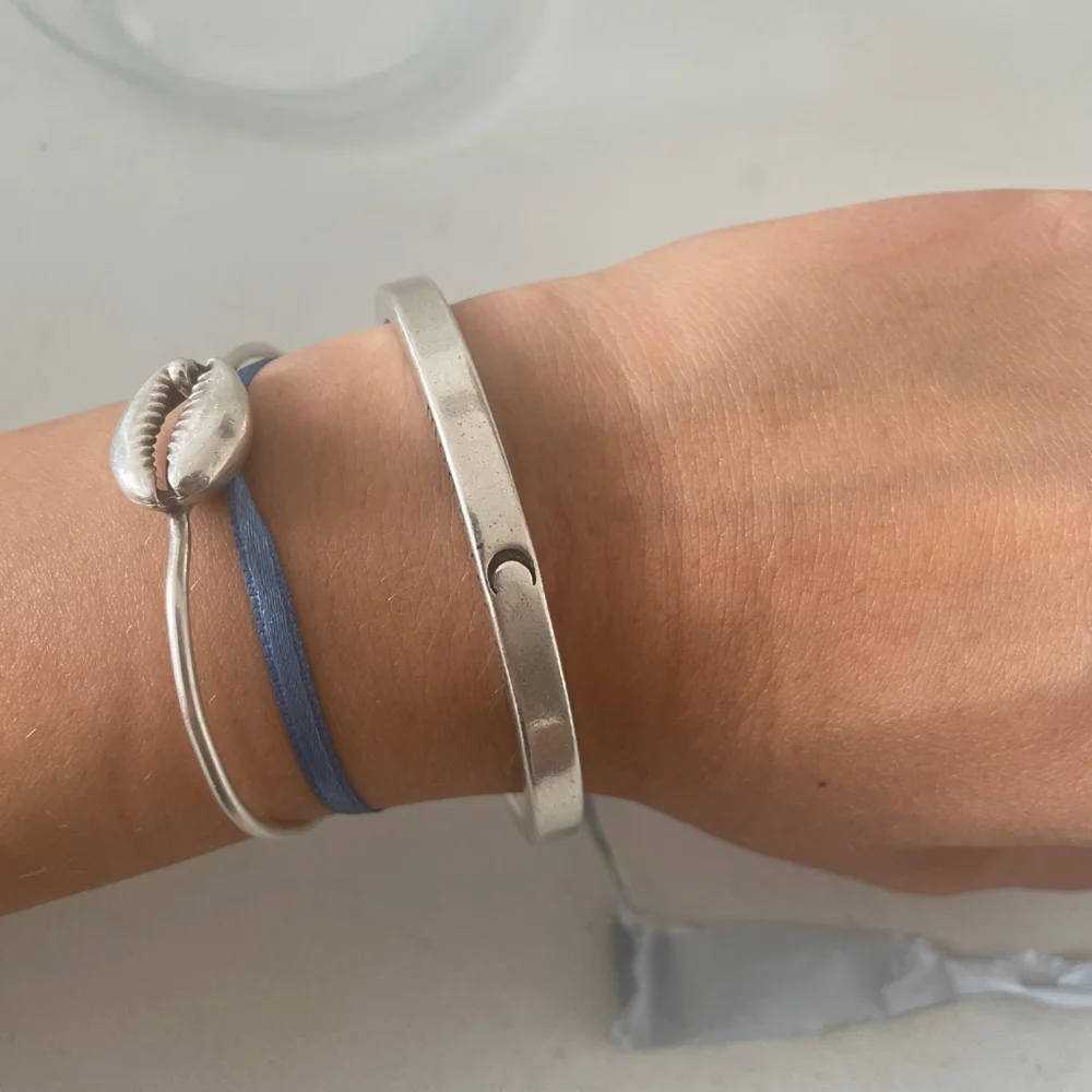 NEW Heavy 925 Sterling Silver Engraved Moon Bracelet - Picture 5 of 11